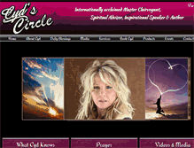 Tablet Screenshot of cydscircle.com